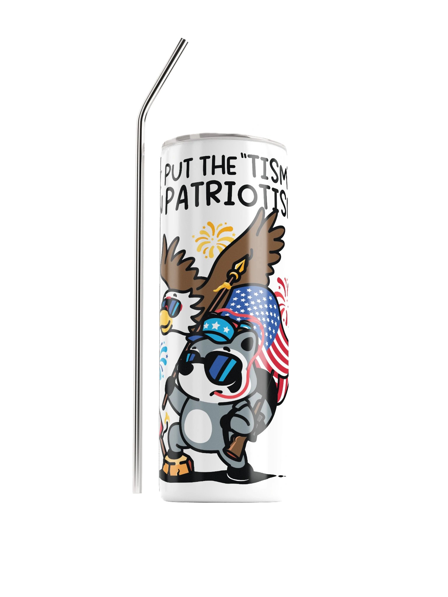 'Tism In Patriotism Tumbler product image (1)