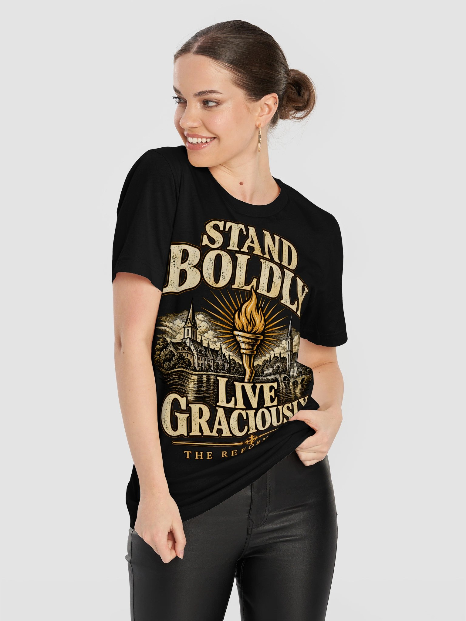 Stand Boldly. Live Graciously. | Reformation T-Shirt product image (113)