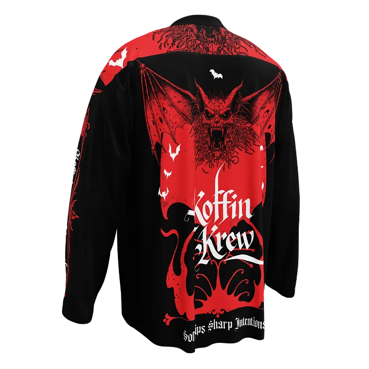 Soft Lips Sharp Intentions Hockey Jersey product image (2)