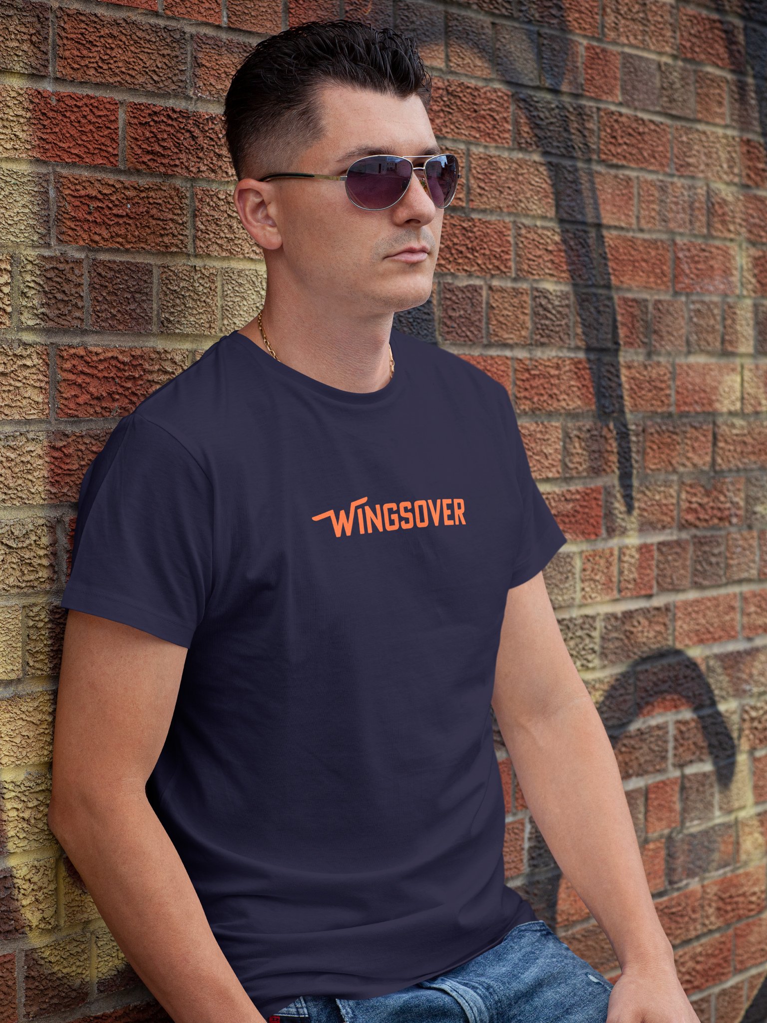 Classic T-Shirt - Navy product image (2)