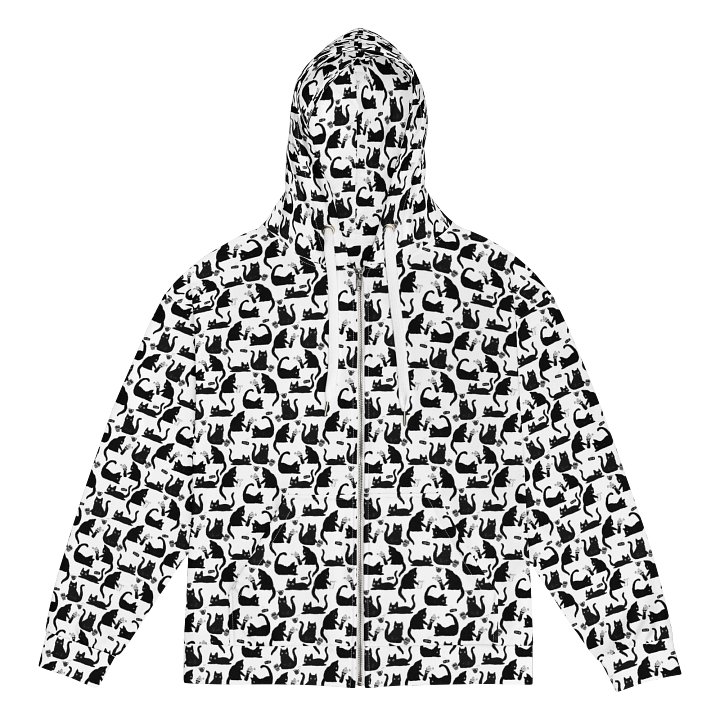 Bad Cats Knocking Stuff Over Full Zip Hoodie product image (1)