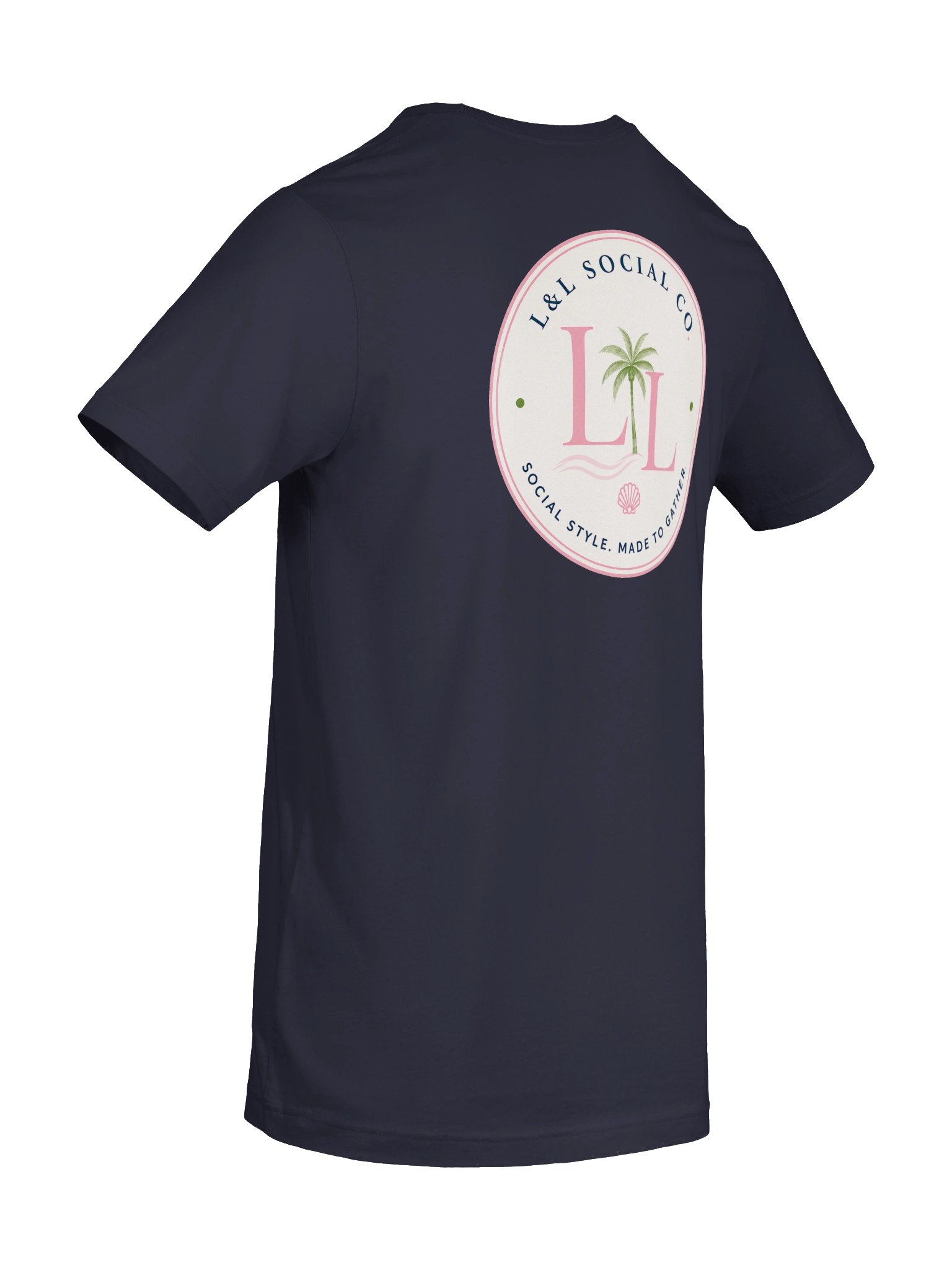 LL Social Co. Signature Logo Tee — Ivory product image (82)
