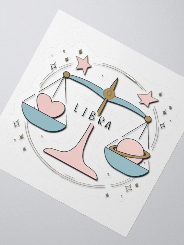 Libra Kiss-Cut Sticker product image (5)