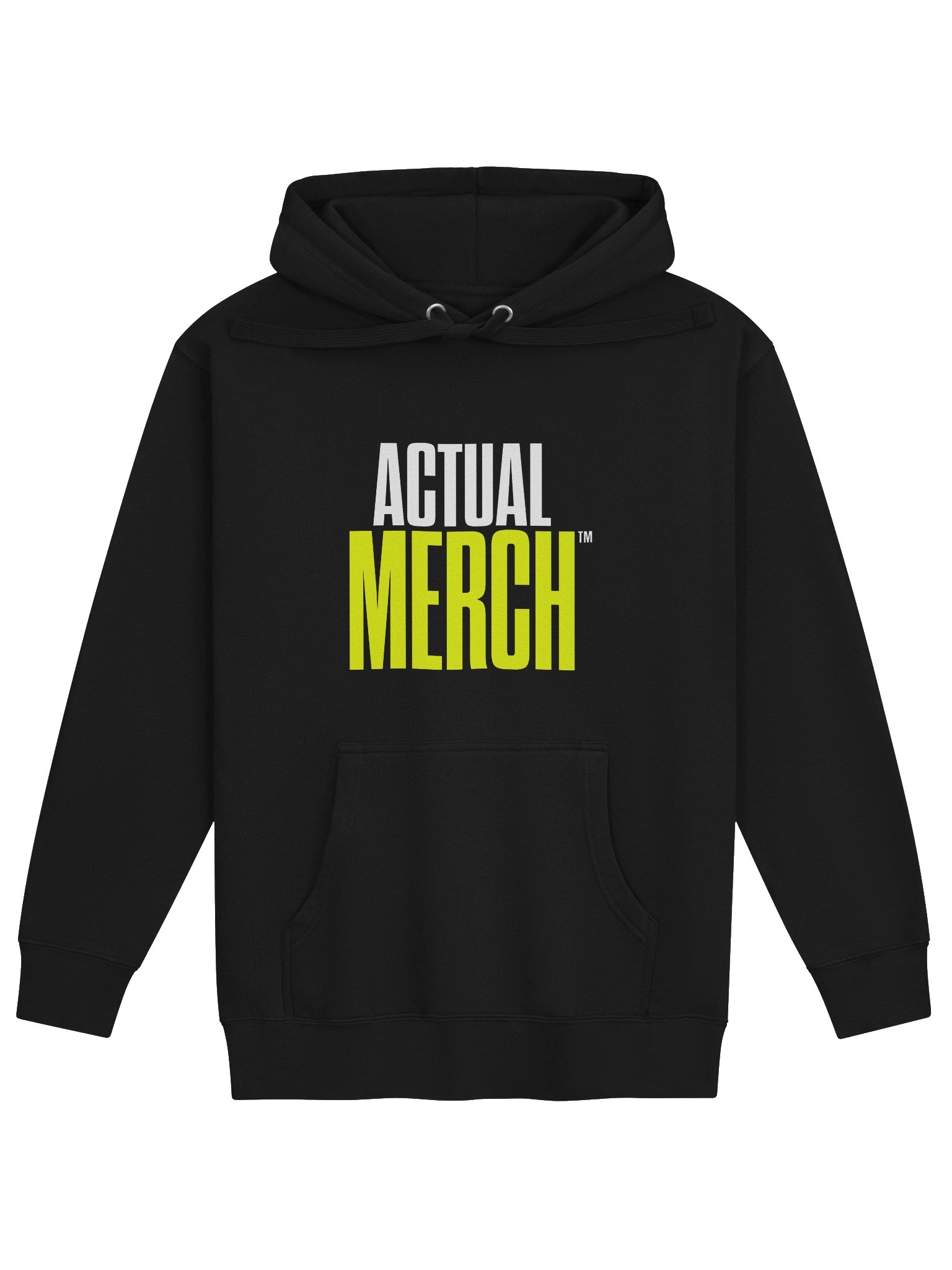 Actual Merch Premium Hoody (Fluo Yellow) product image (1)