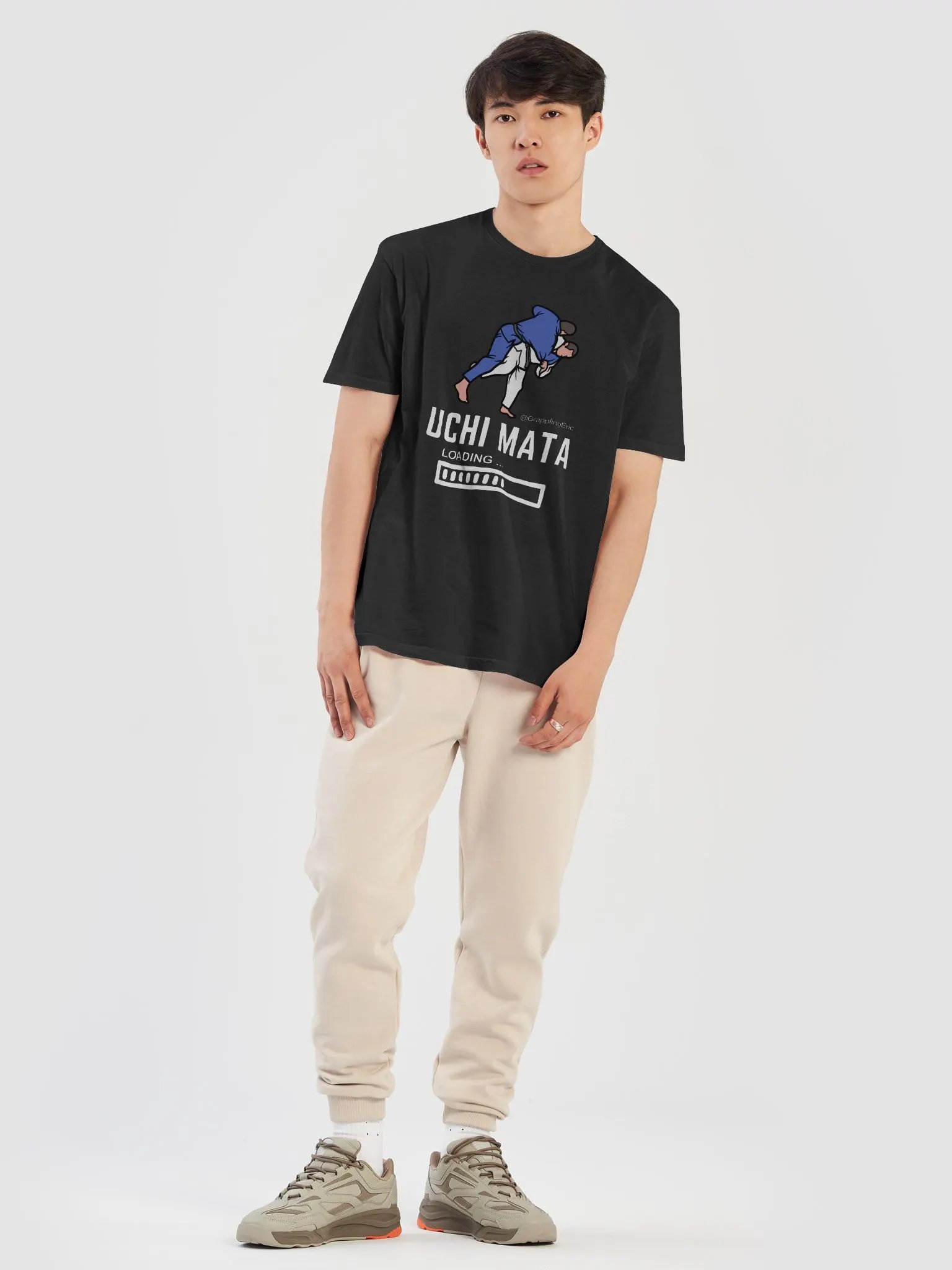 Uchi Mata Loading - Adult - T shirt product image (7)