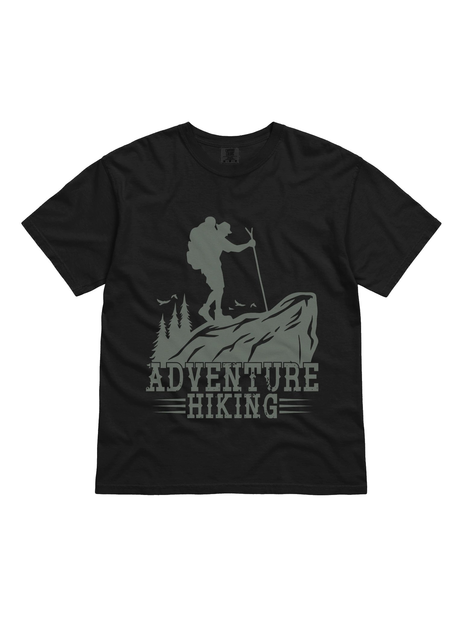 Adventure Hiking Graphic T-Shirt – Backpacker Mountain Summit & Trail Apparel product image (1)
