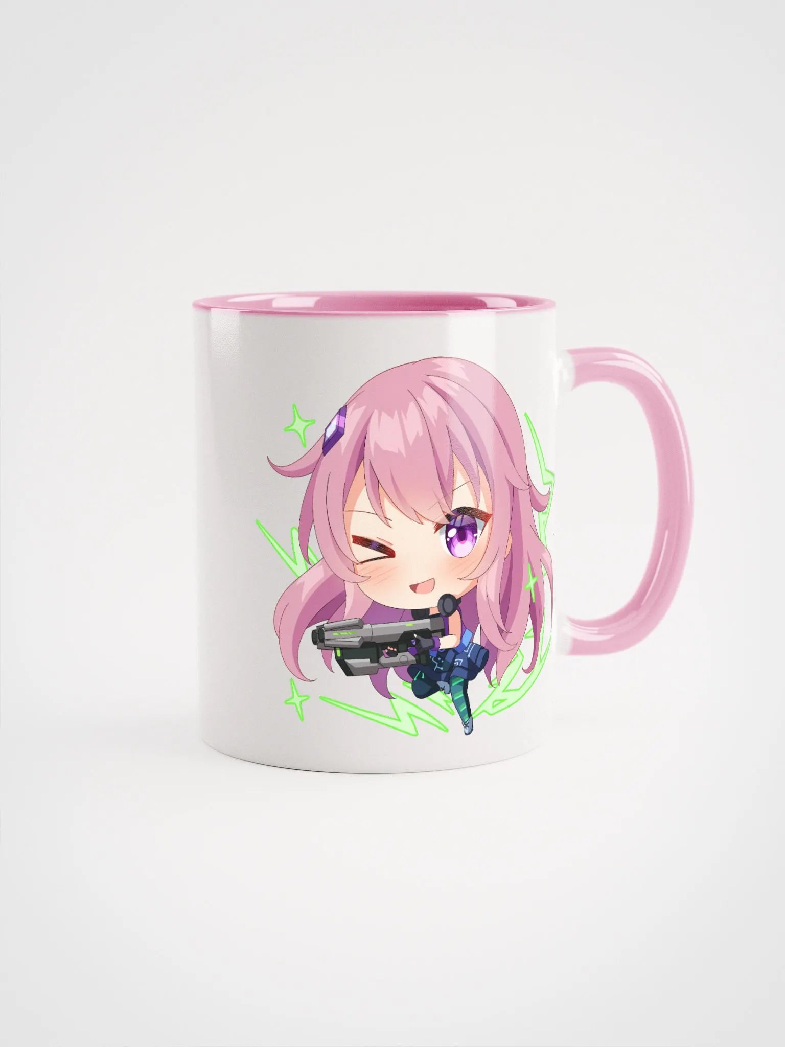 Akheera Retro and BFG Mug - Solid Color Inside product image (2)