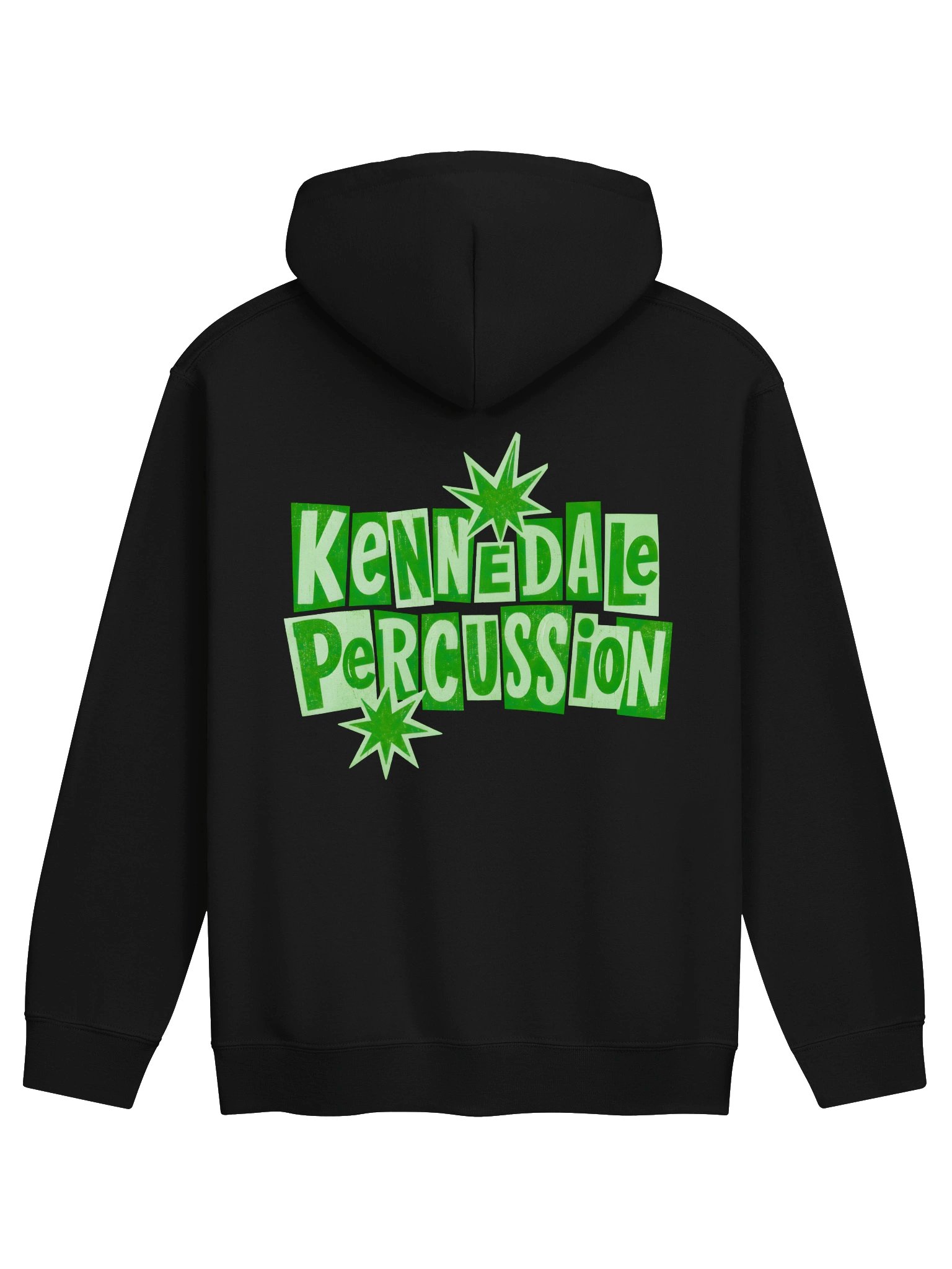 Kennedale Percussion Pop Art Graphic Hoodie product image (1)