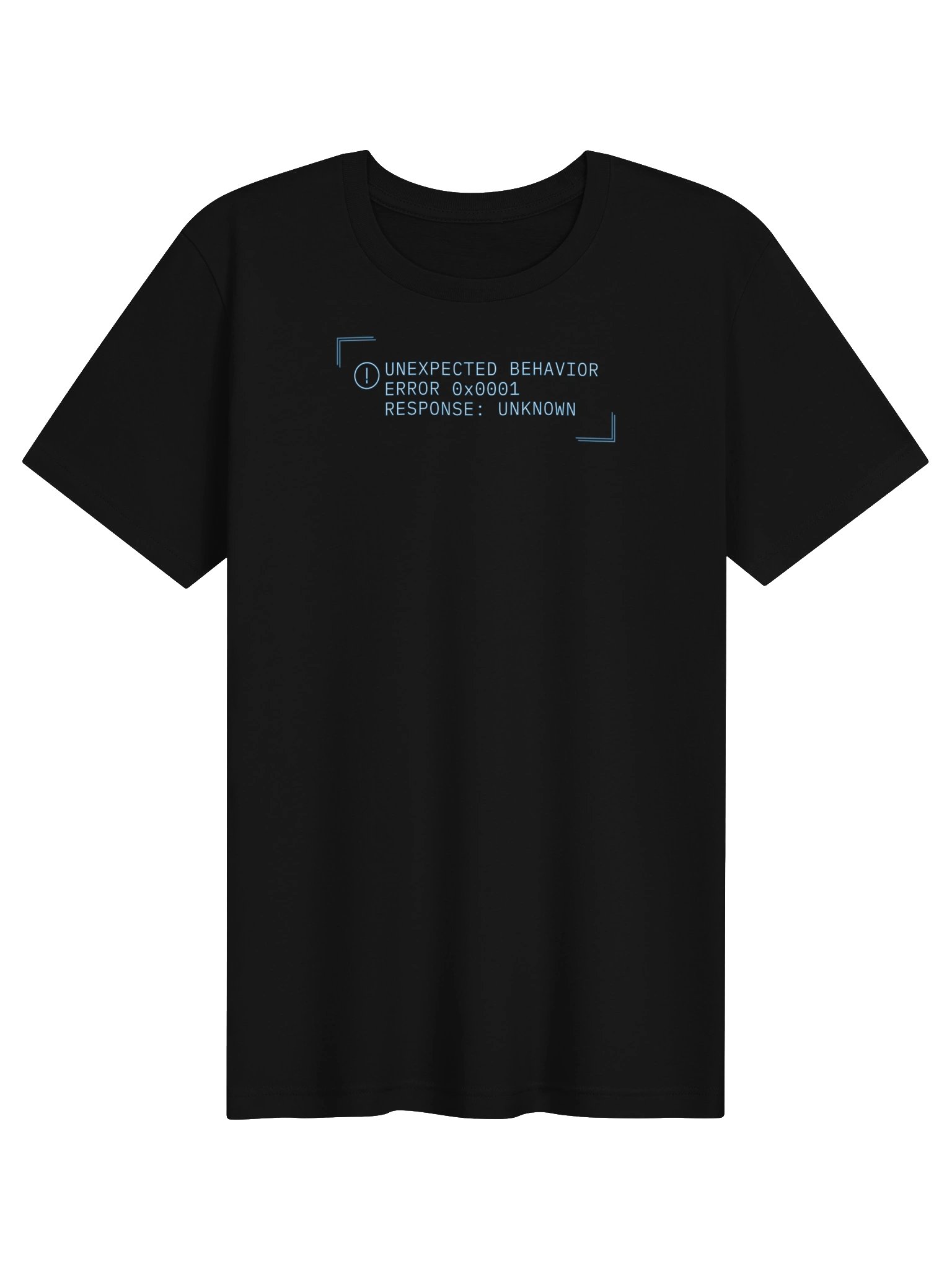 Unexpected Behavior Error Computer Message T-shirt product image (1)