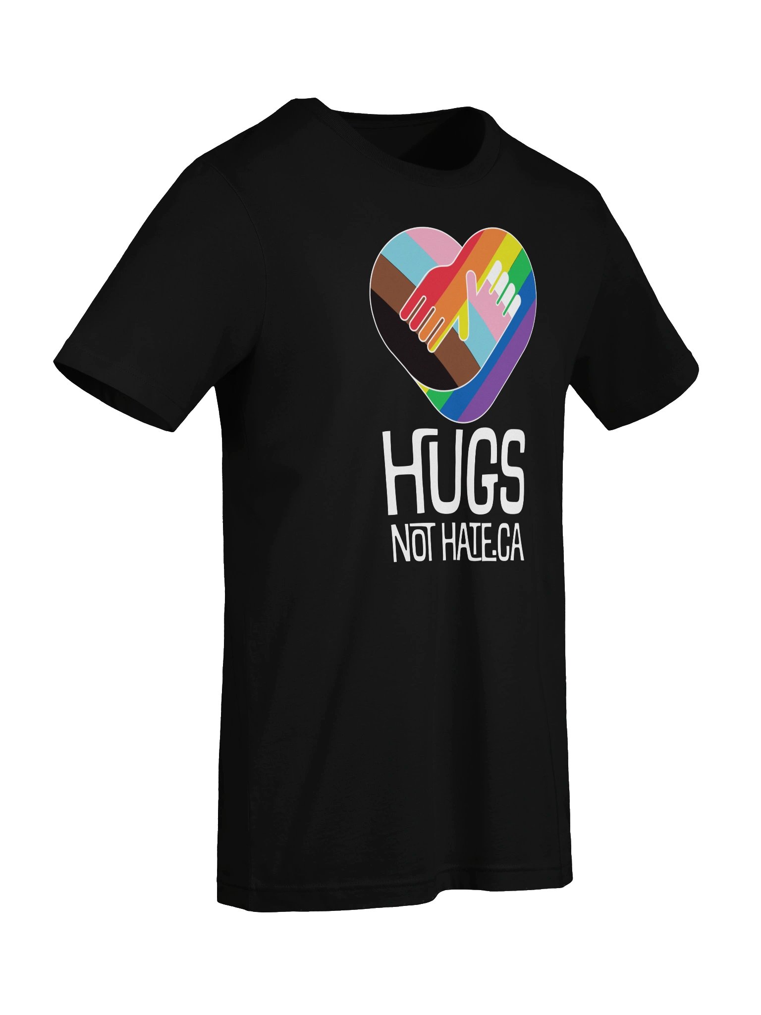 Hugs Not Hate soft tee product image (7)