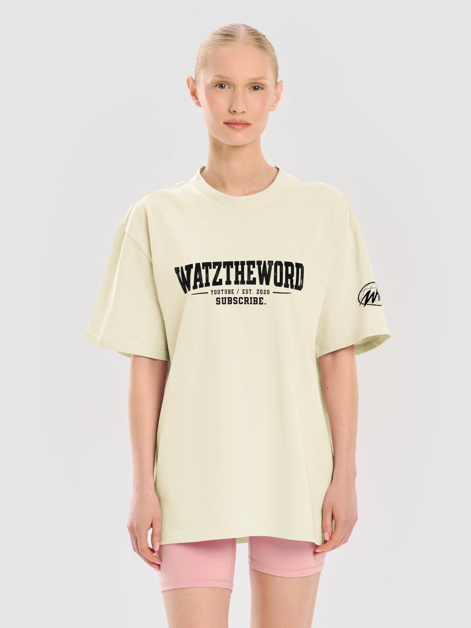 'WATZTHEWORD EST.' Heavy Tee product image (9)