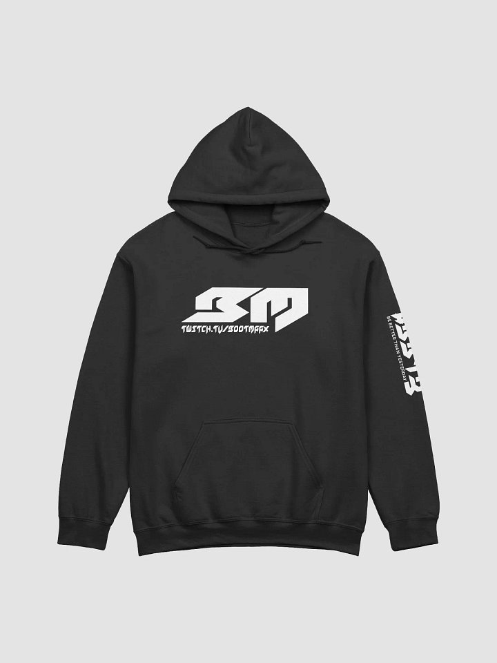 BM White Logo Hoodie product image (1)