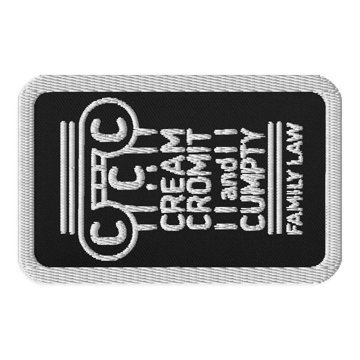 CREAM CROMIT & CUMPTY Family Law Patch product image (1)