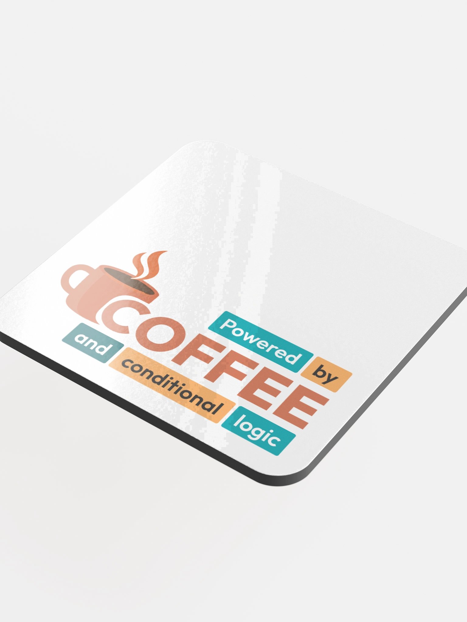 Powered by Coffee Coaster product image (4)