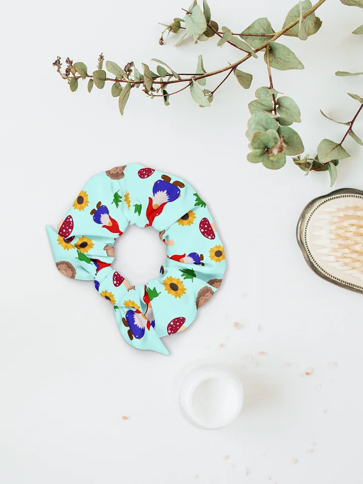 Gardening with my Gnomies Pattern Scrunchie product image (1)