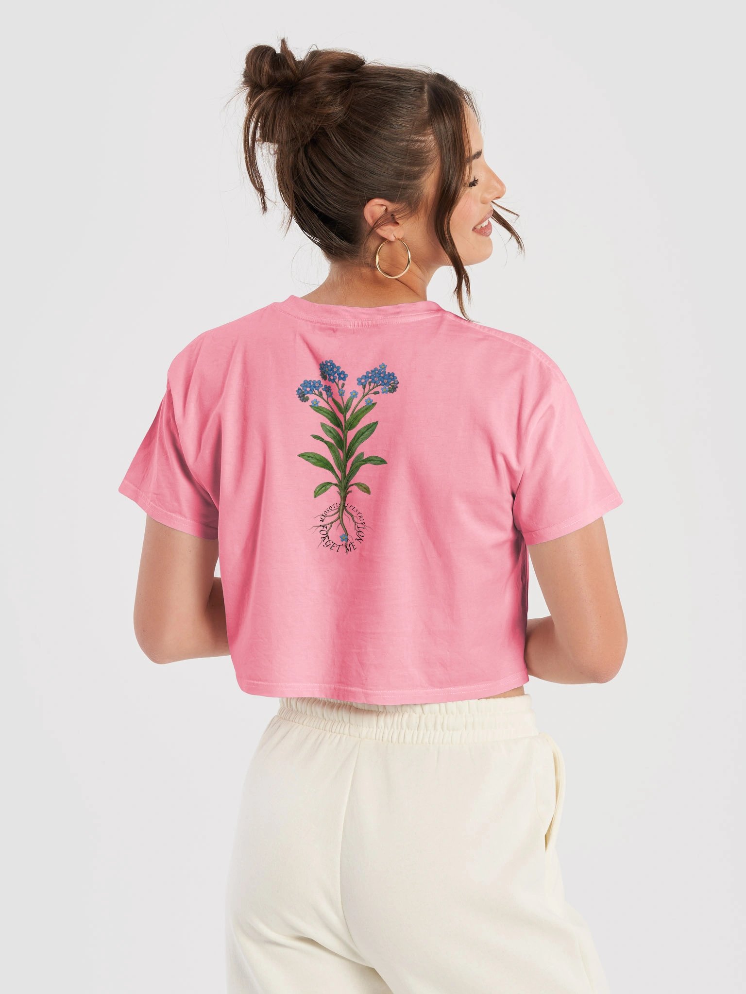 PREMIUM FORGET-ME-NOT CROP TOP product image (31)