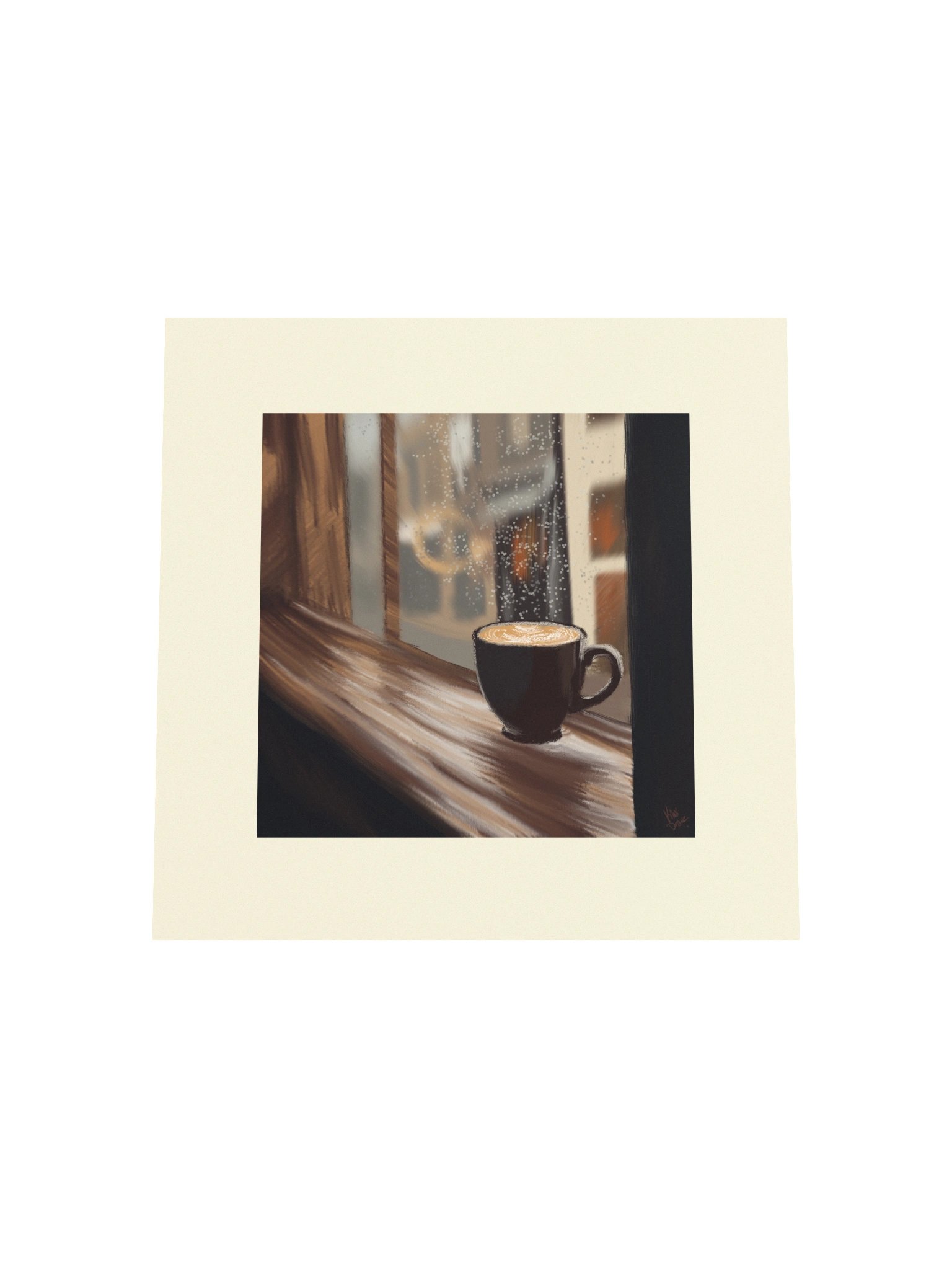 Latte on a rainy fall day product image (8)