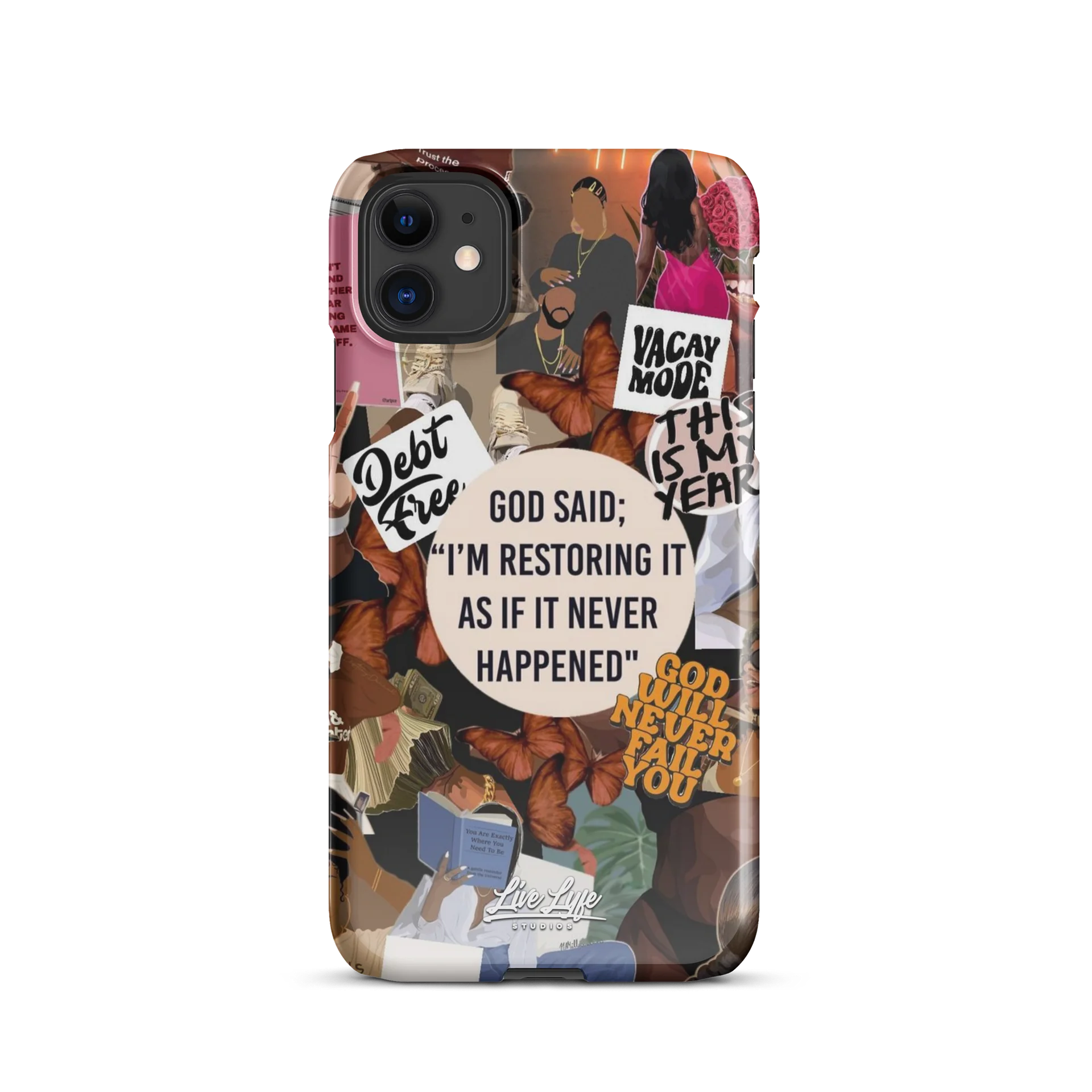 God’s Timing Snap Case for iPhone product image (2)