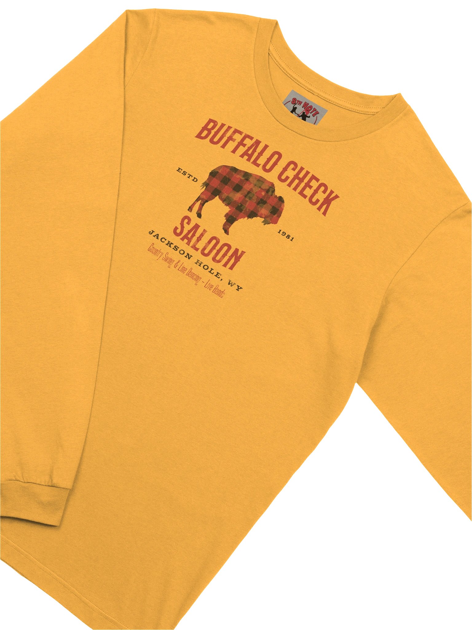 Buffalo Check Saloon • LS T-Shirt product image (17)