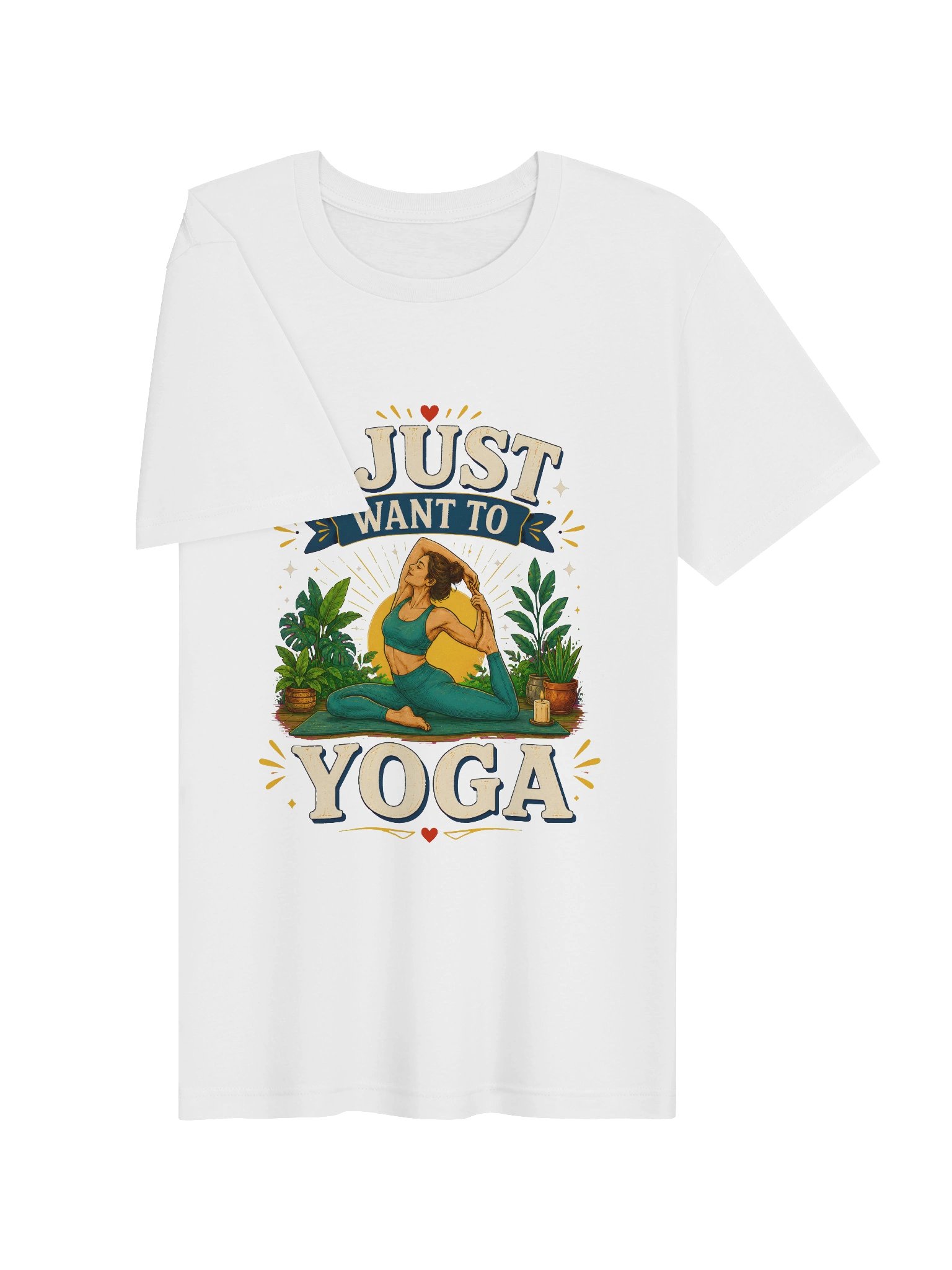 I Just Want To Yoga Tee product image (25)