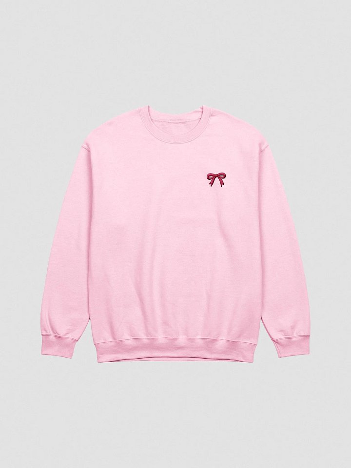 bow embroidered crewneck product image (11)