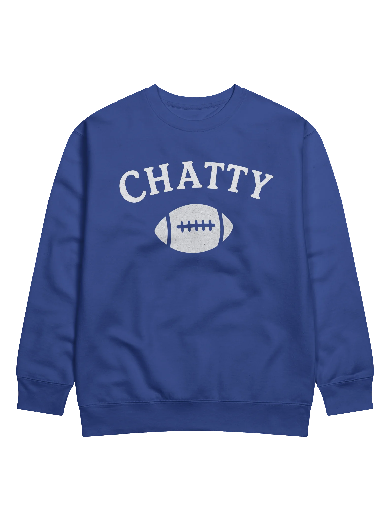 Chatty Football Premium Sweatshirt | Cozy Chatty Fall Collection product image (11)