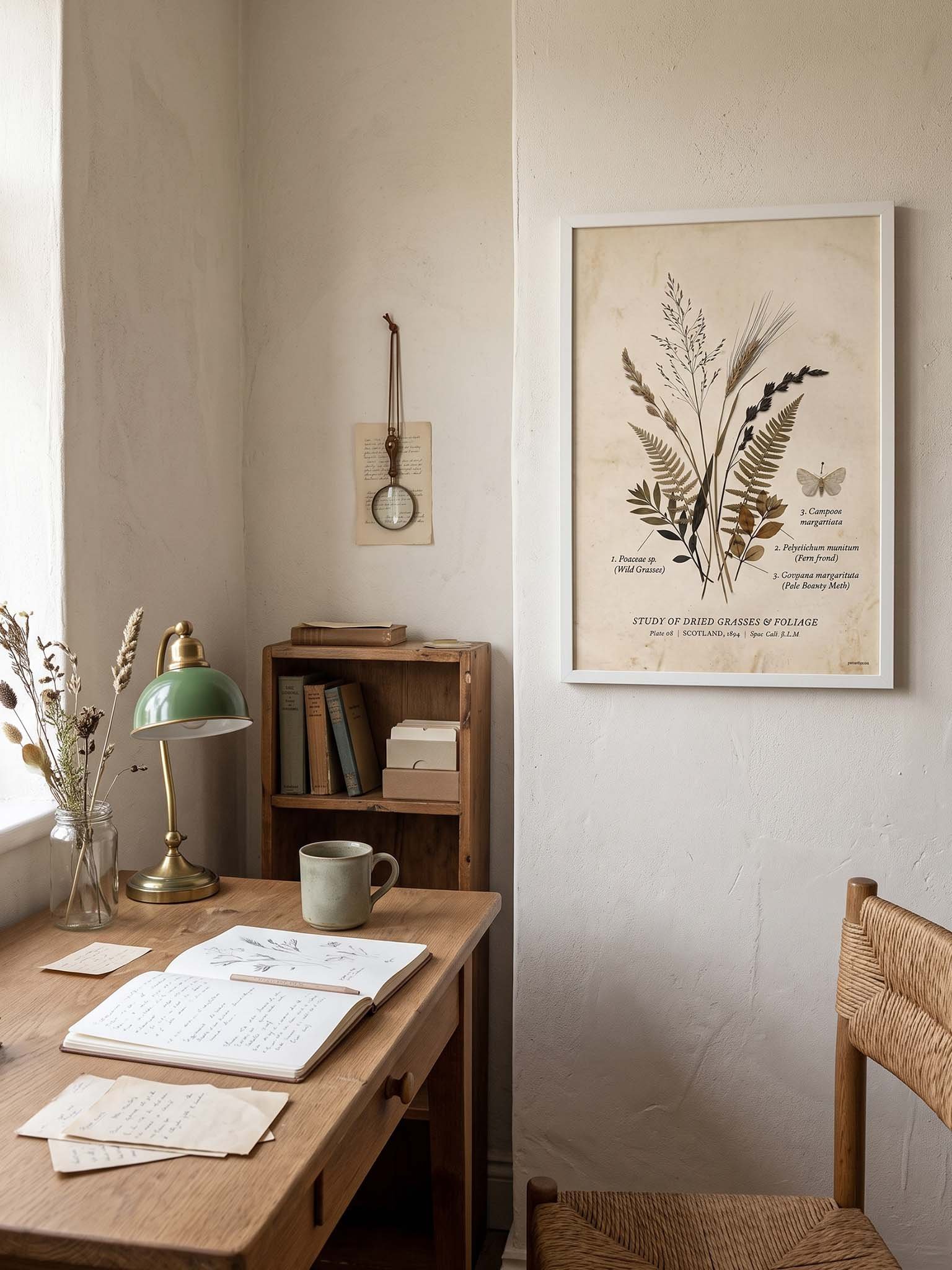 Field Notes - Vintage Botanical Herbarium Wall Art product image (49)