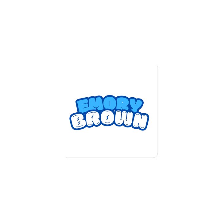 Playful EMORY BROWN Die-Cut Magnets product image (1)