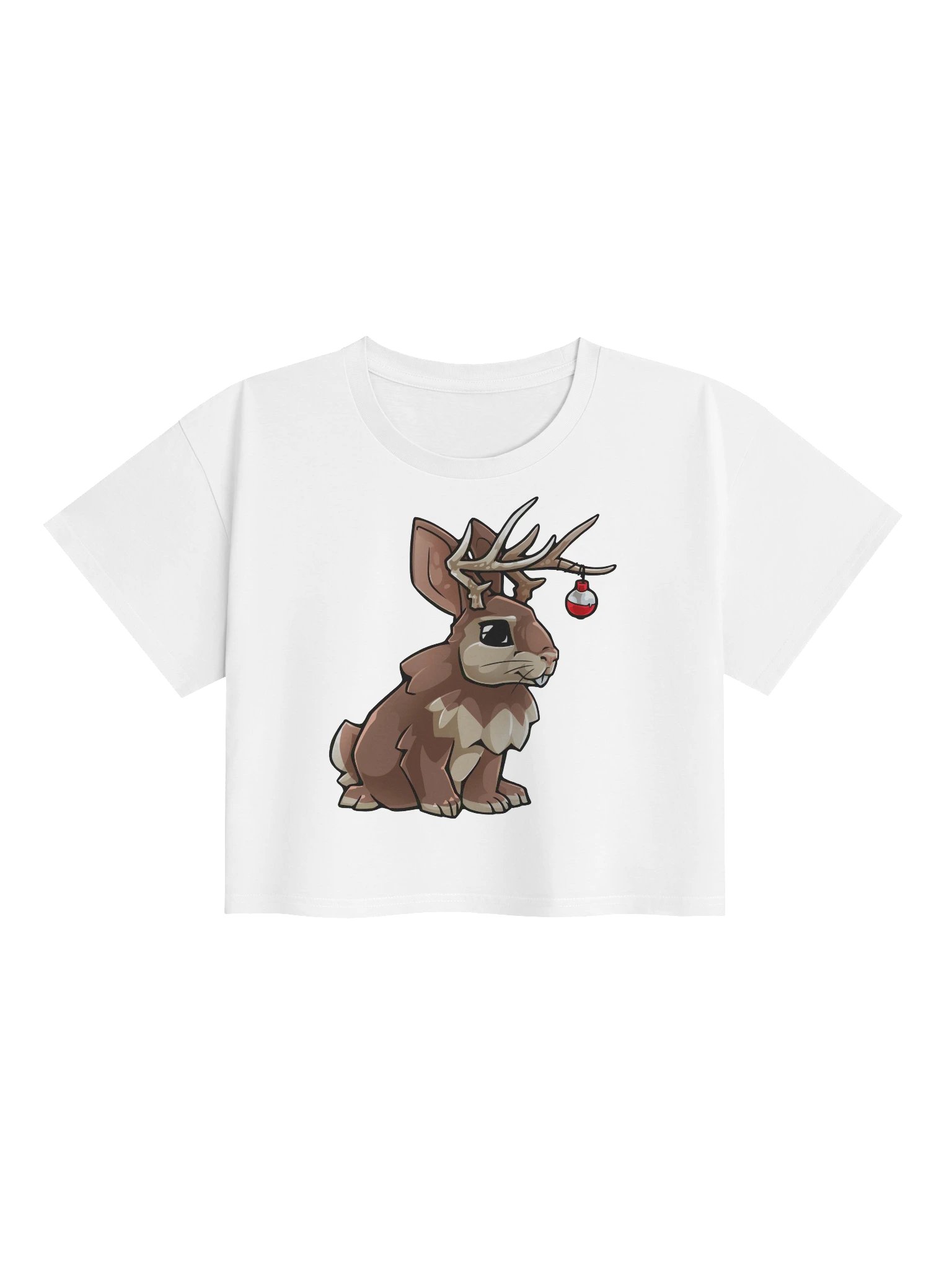 Kryptid Creative Jackalope Crop Top product image (1)