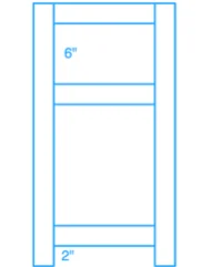 [Build Plans] Industrial Nightstand From 2x3 and Pallet Wood product image (2)