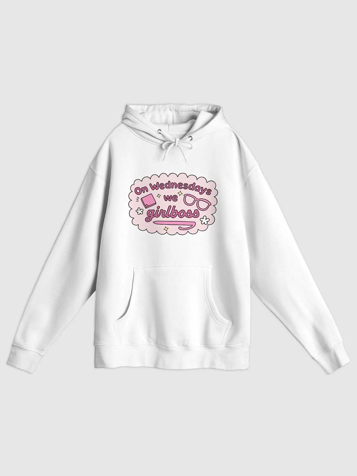 On Wednesdays We Girlboss Unisex Hoodie product image (2)