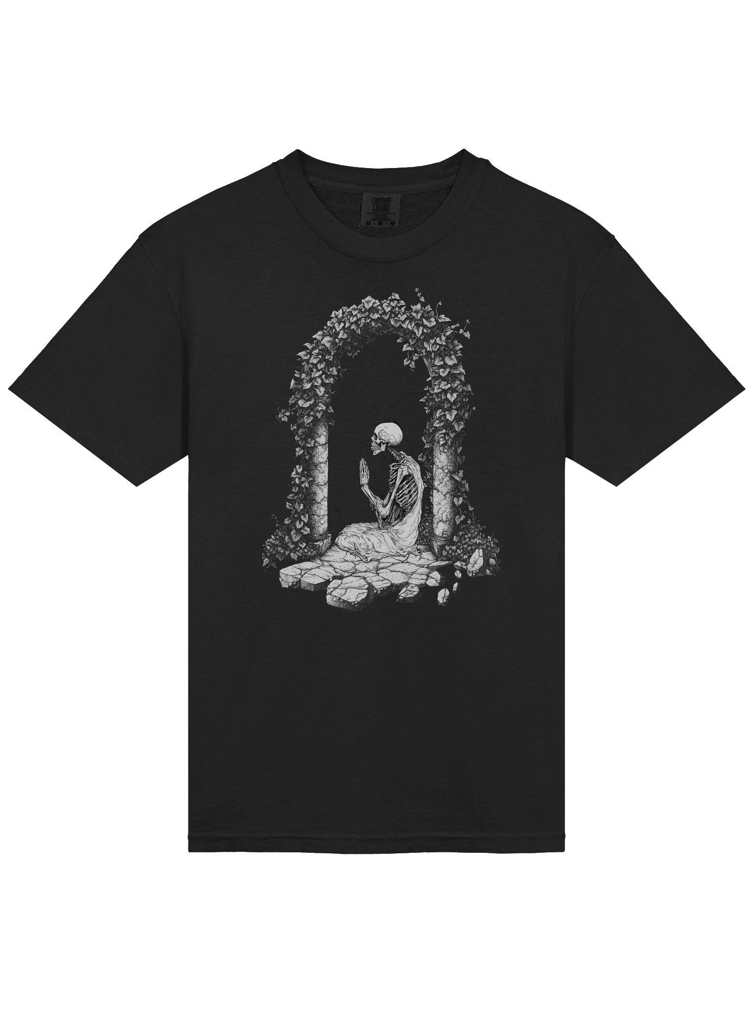 Meditation on Death Skeleton Buddhism T-Shirt product image (3)
