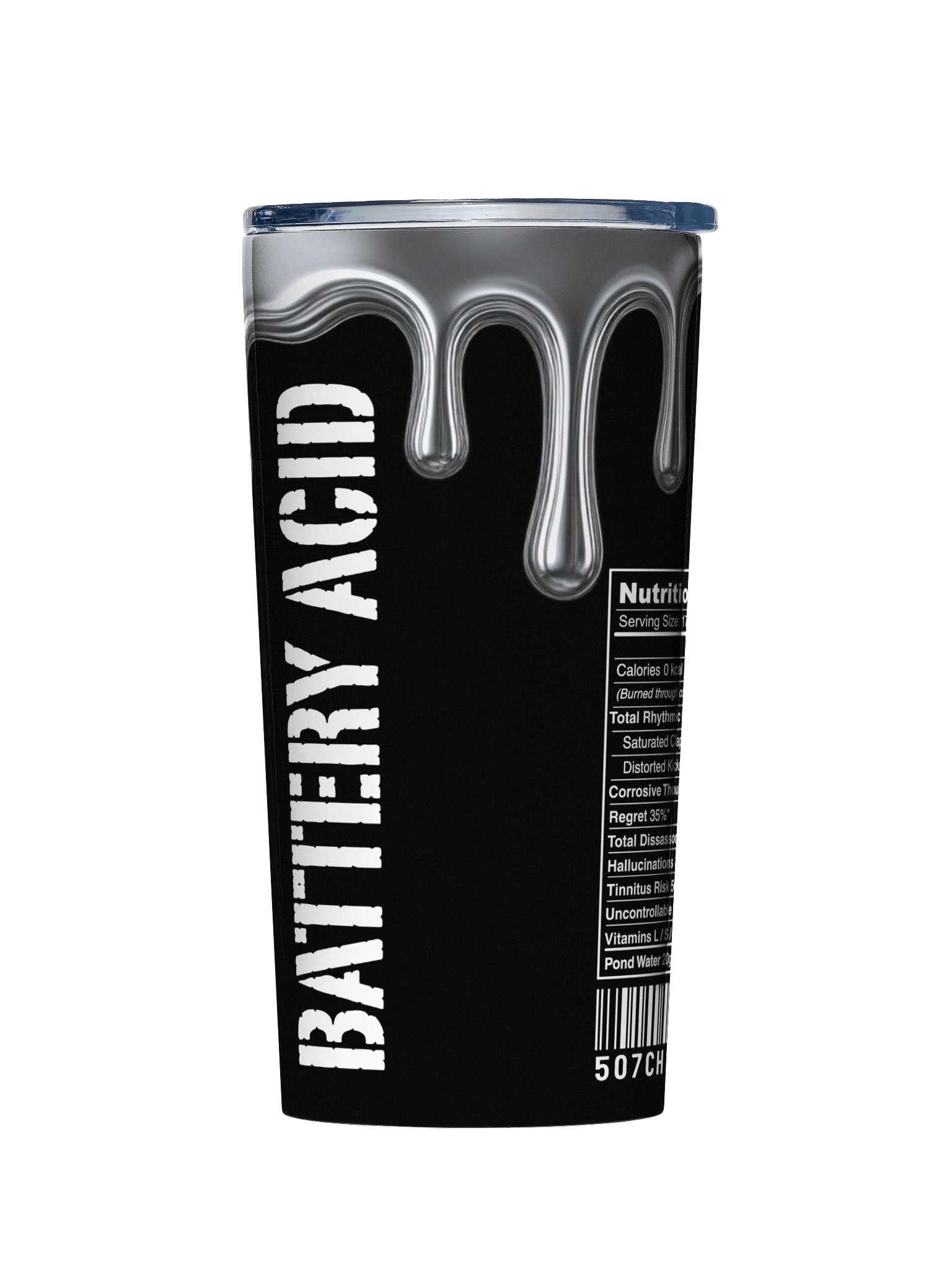 STAINLESS STEEL BATTERY ACID RECEPTACLE [SILVER EDITION] product image (1)