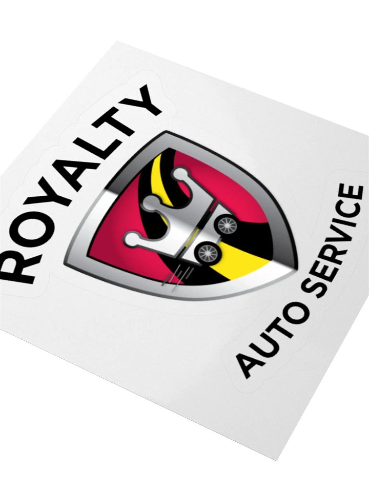 Official Royalty Auto Service Kiss Cut Sticker product image (6)