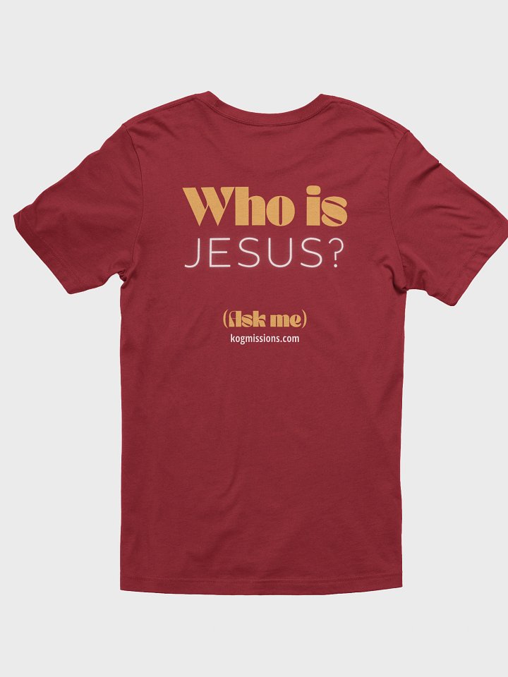 Who is Jesus Lightweight Regular Fit T-Shirt product image (15)
