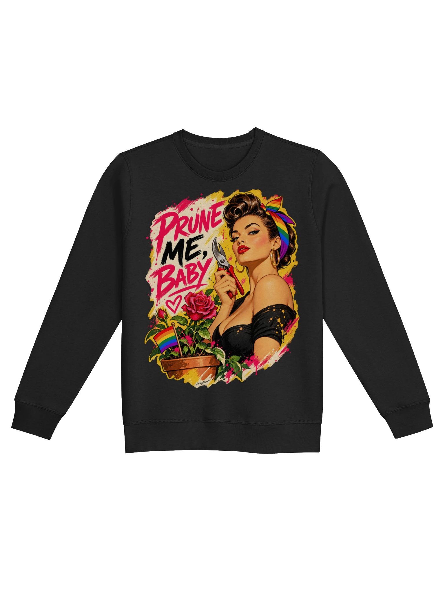 Prune Me, Baby Pin-Up Pride Sweatshirt product image (11)