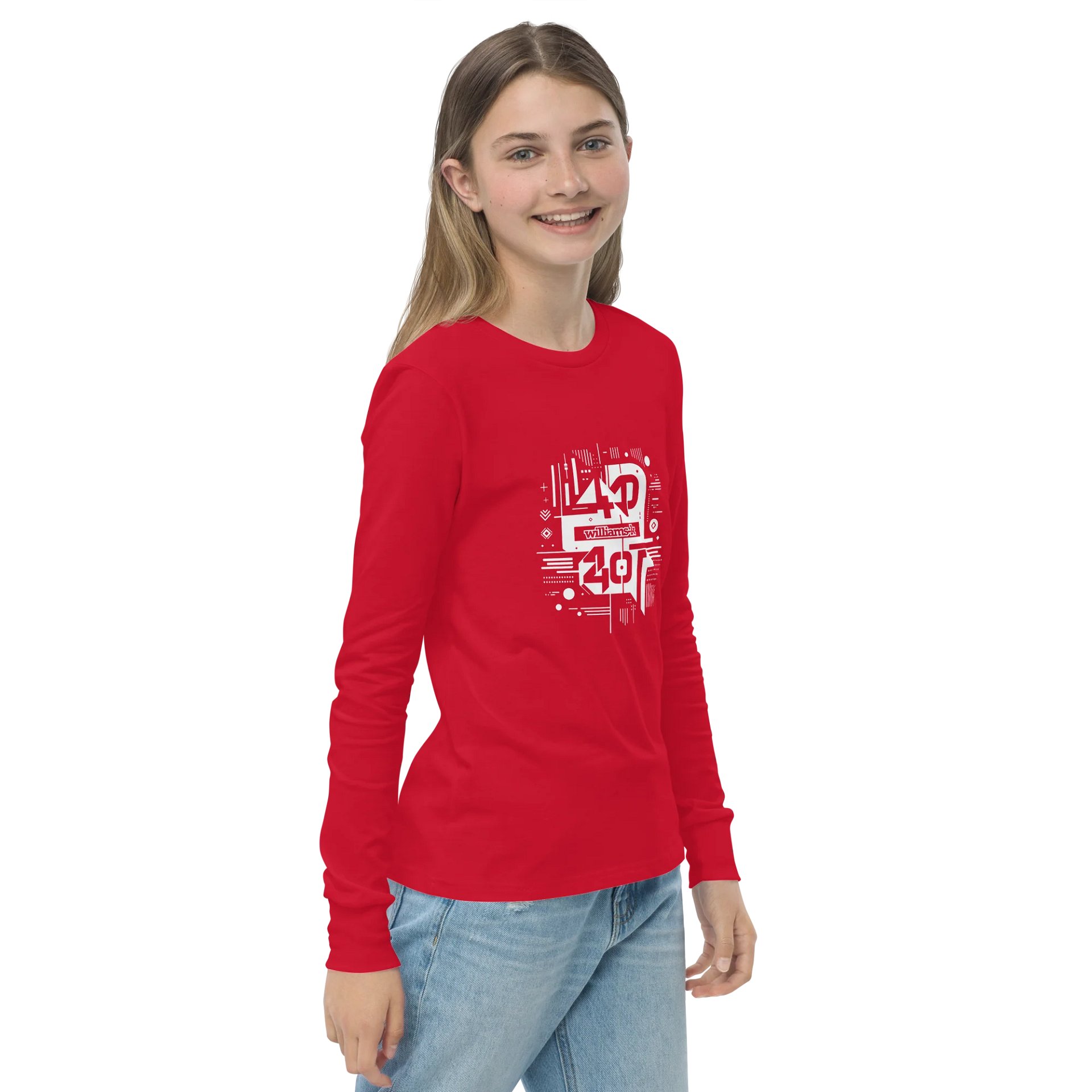 404 Status Collection Youth Long Sleeve T-Shirt product image (4)