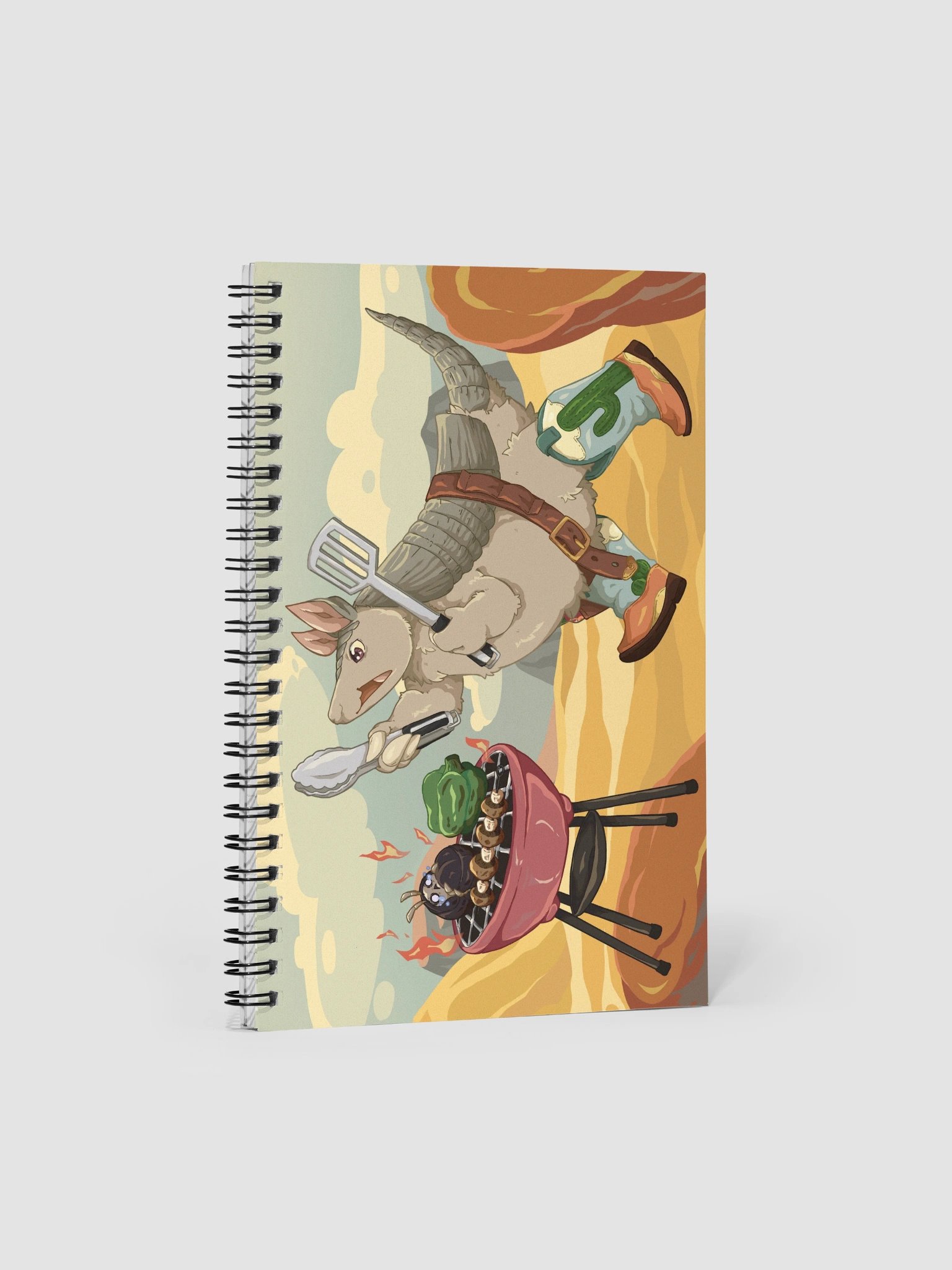 Armadillo BBQ Notebook product image (1)