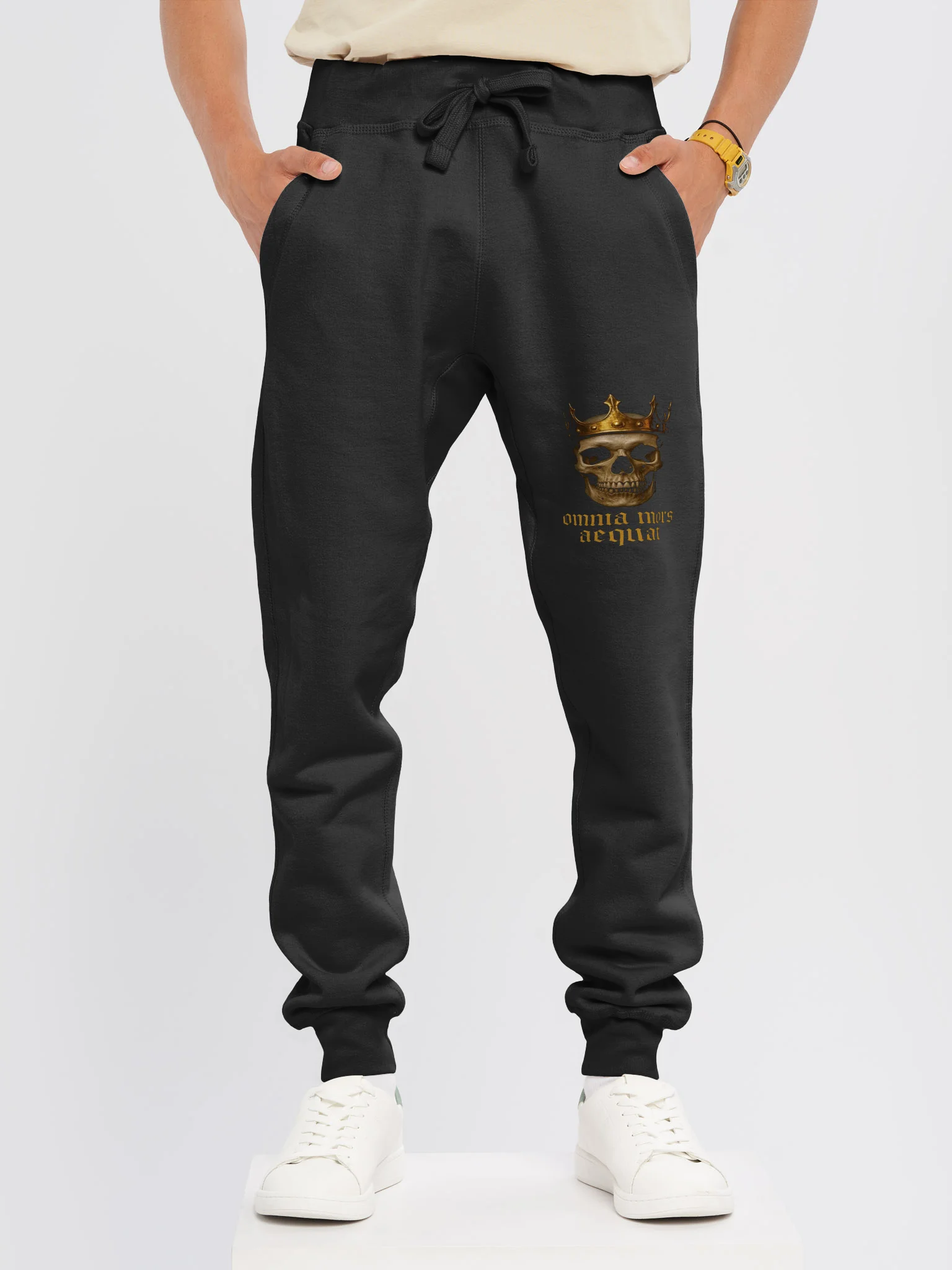 OMMA MORS AEQUAT “Death Makes all things Equal” Joggers product image (3)