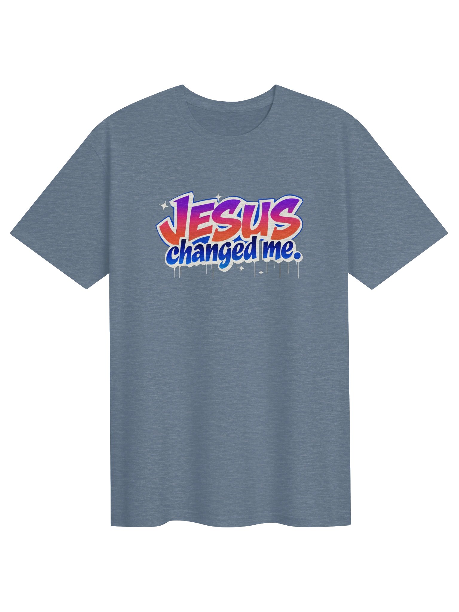 Jesus Changed Me Streetwear T-shirt product image (2)