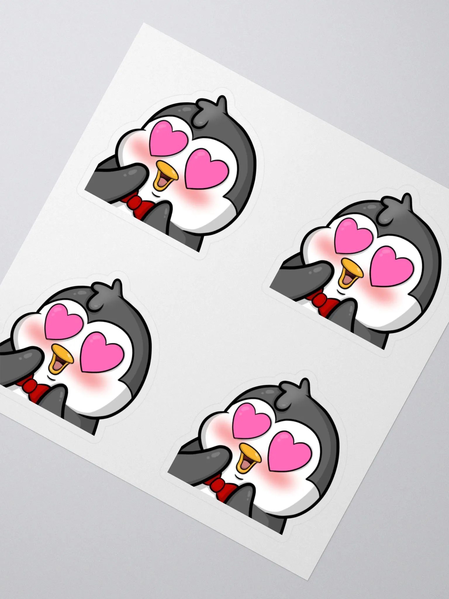 "Heart Eyes" Lil' Guy - Sticker Sheet product image (2)