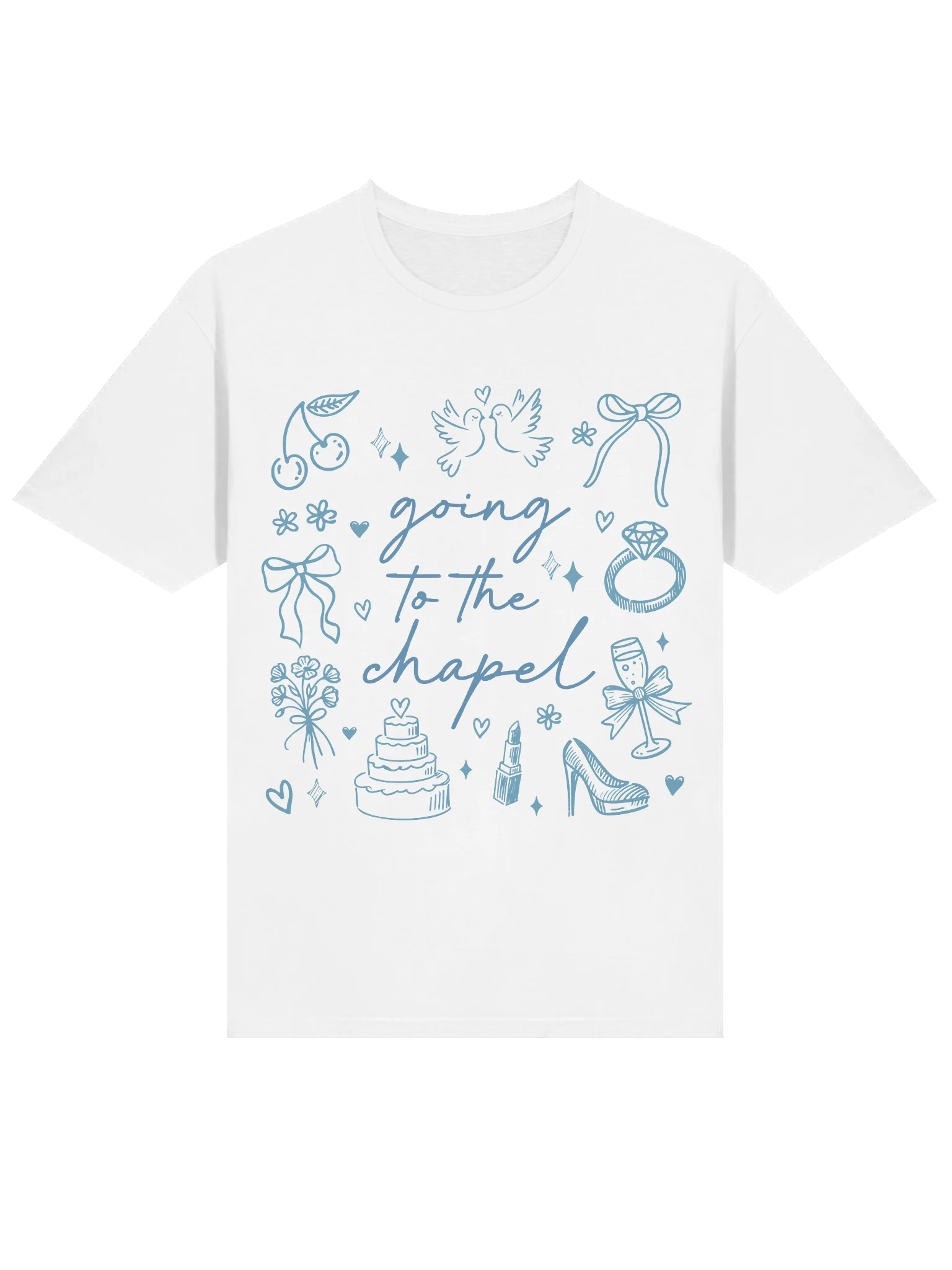 Going to the Chapel Shirt – Wedding Graphic Tee | Bride to Be Shirt, Engagement Gift, Bridal Shower Outfit, Bachelorette Party Tee product image (12)