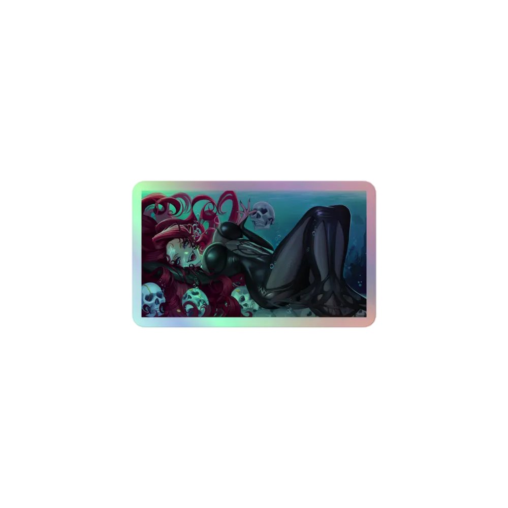 Deadly Skull Holo Sticker product image (1)
