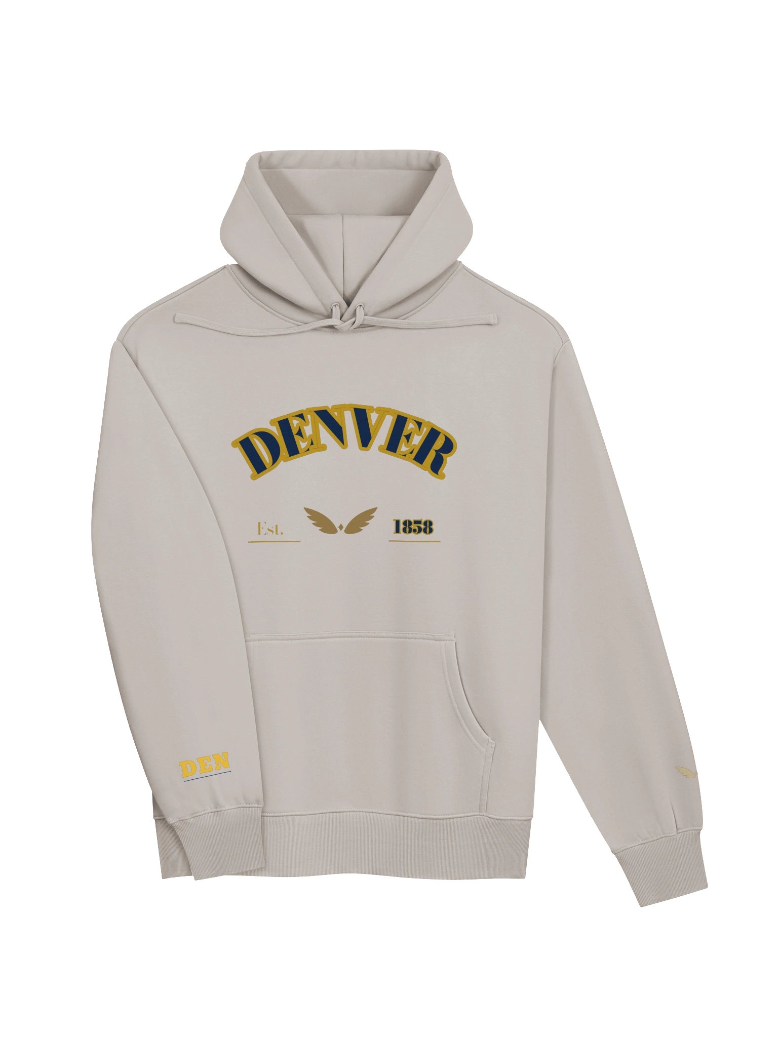 GAME DAY — Denver · Hoodie · Bone product image (3)