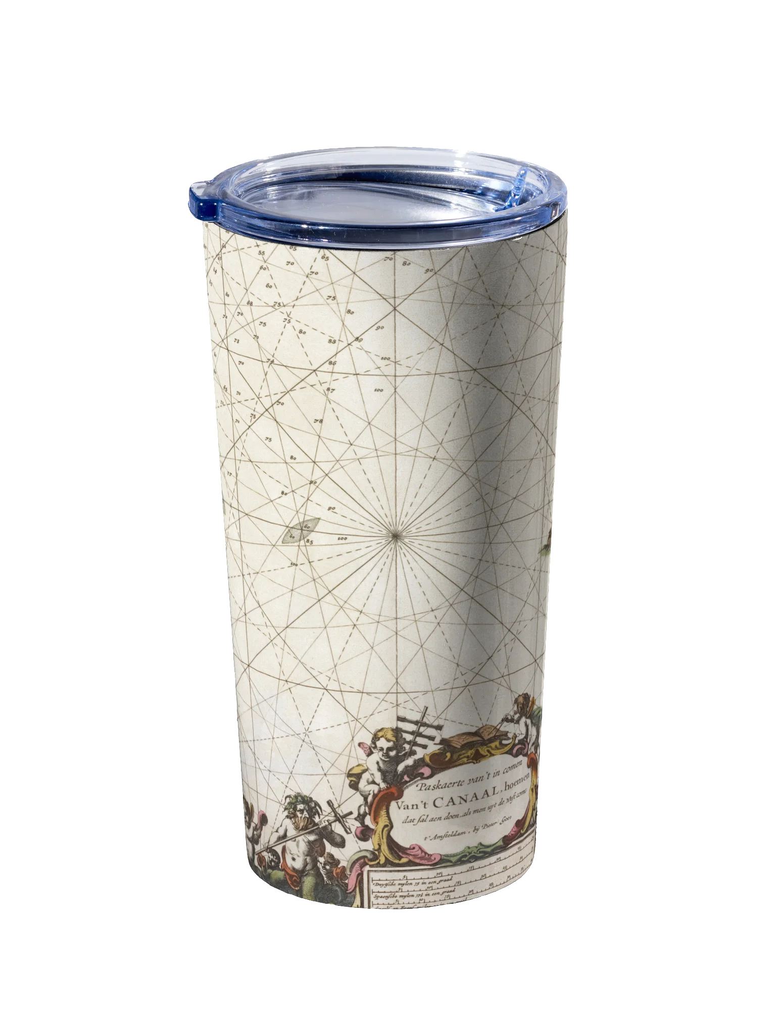 Vintage Nautical Map Tumbler product image (2)
