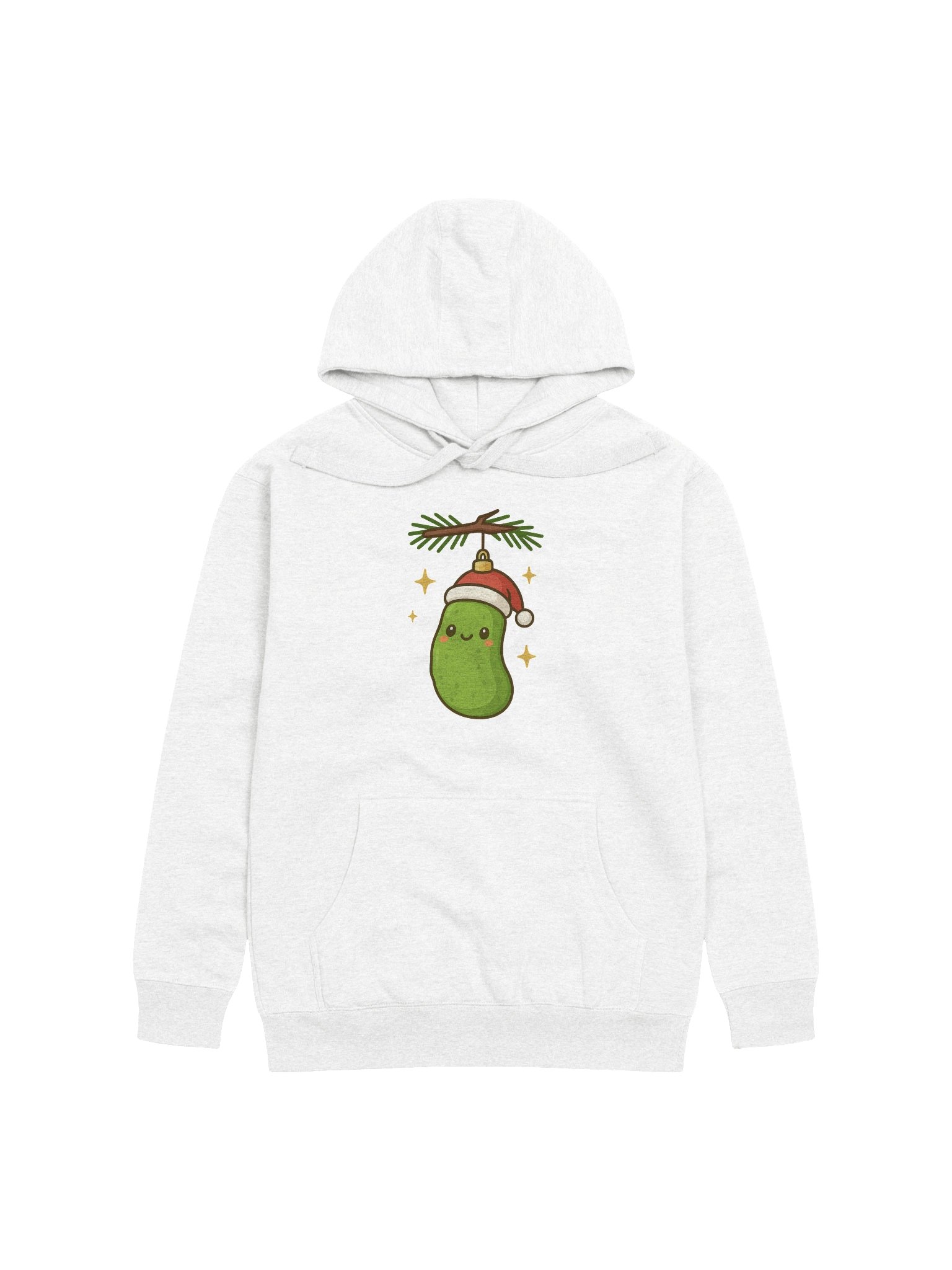 🥒🎄Pickle in the Tree – Cozy Christmas Hoodie product image (21)