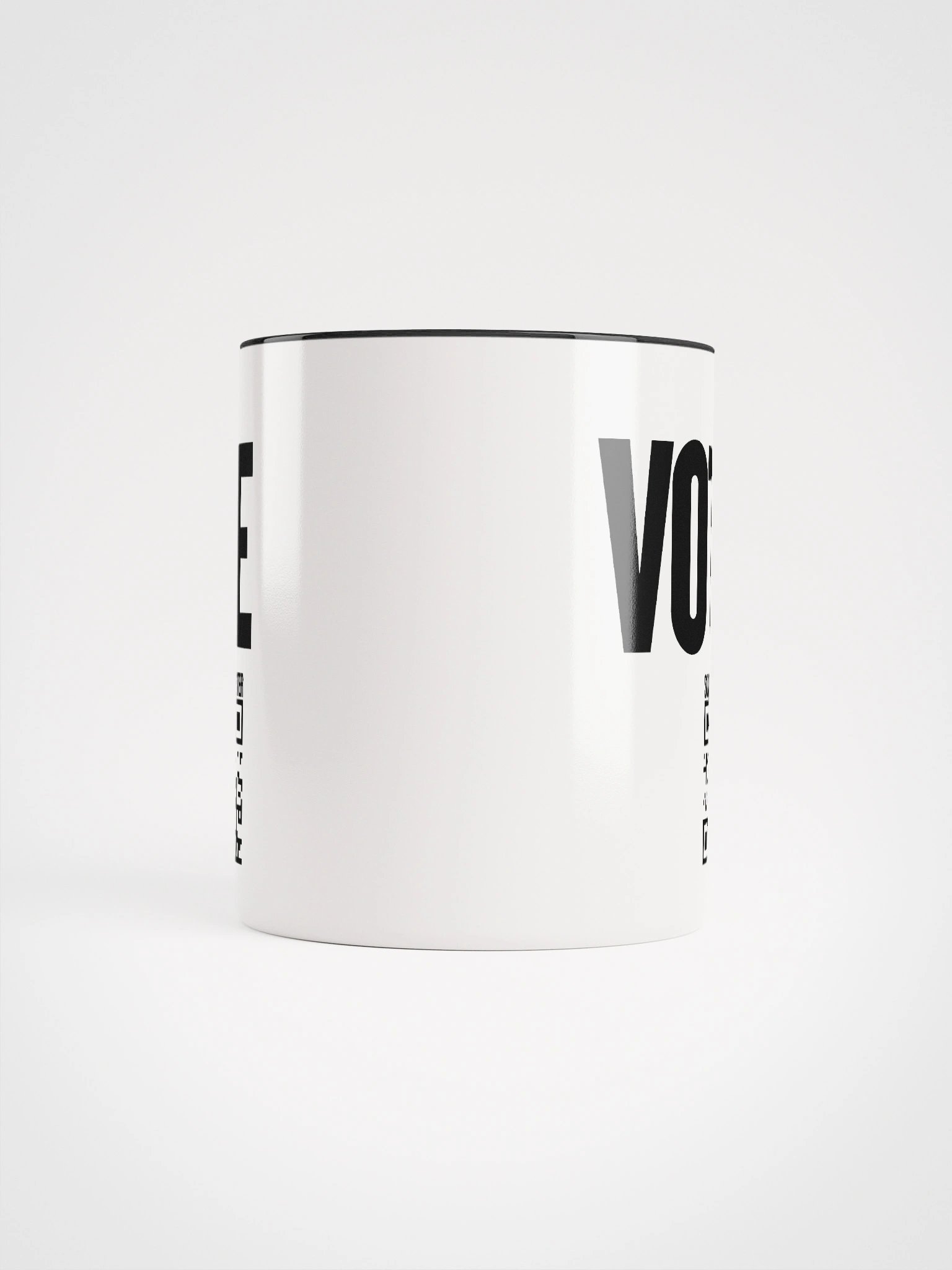VOTE Scan to Register QR Code Mug - Being Liberal product image (6)