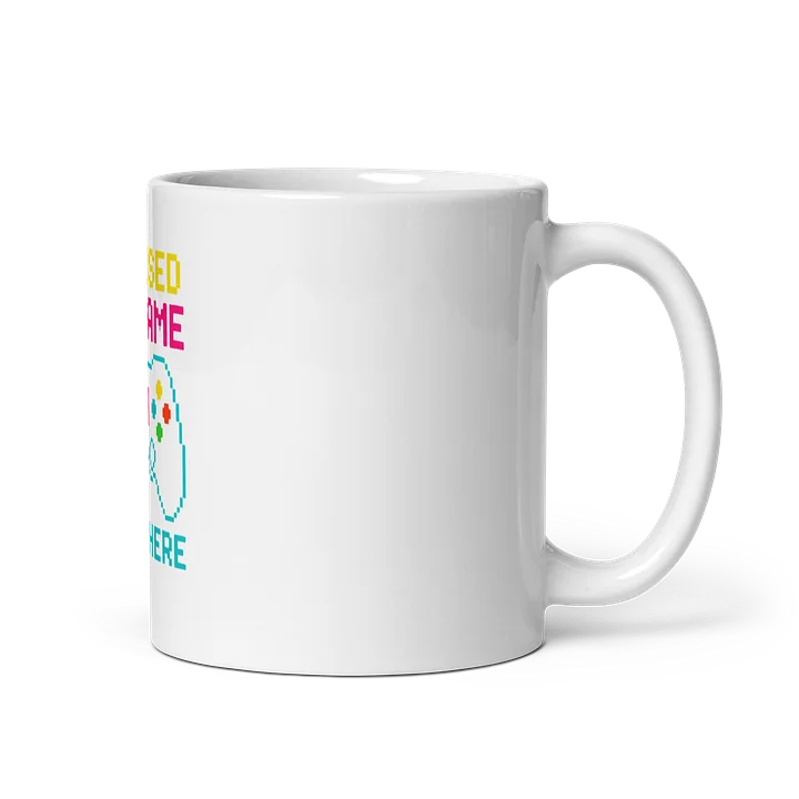 "I Paused My Game To Be Here" Retro Gamer Mug product image (2)