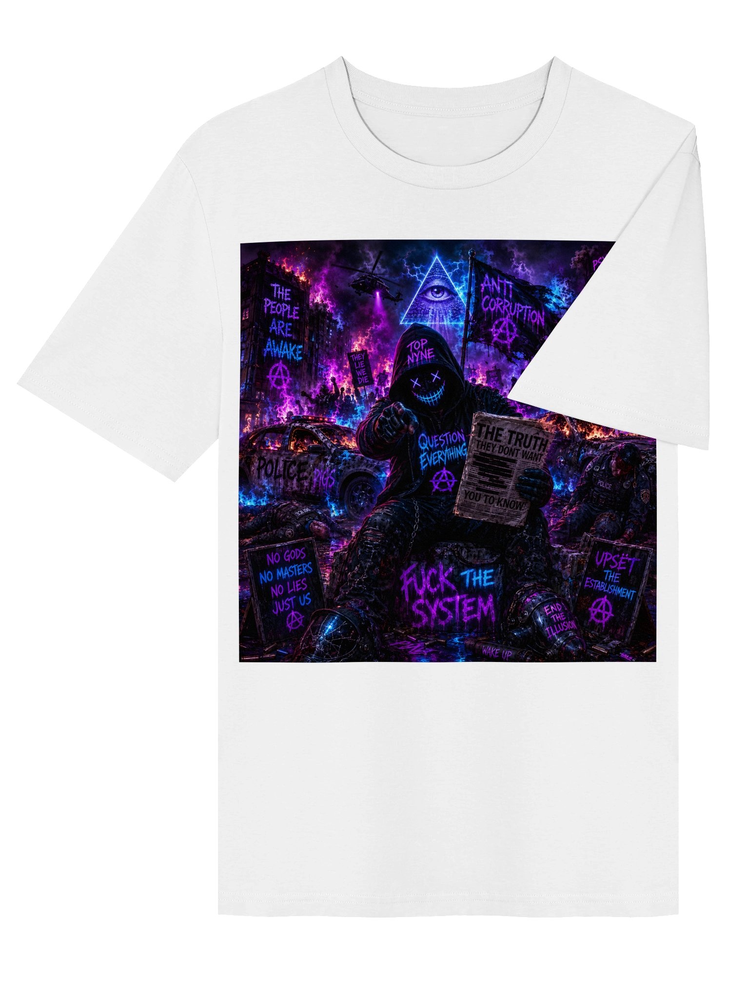 F The System short sleeve T product image (4)