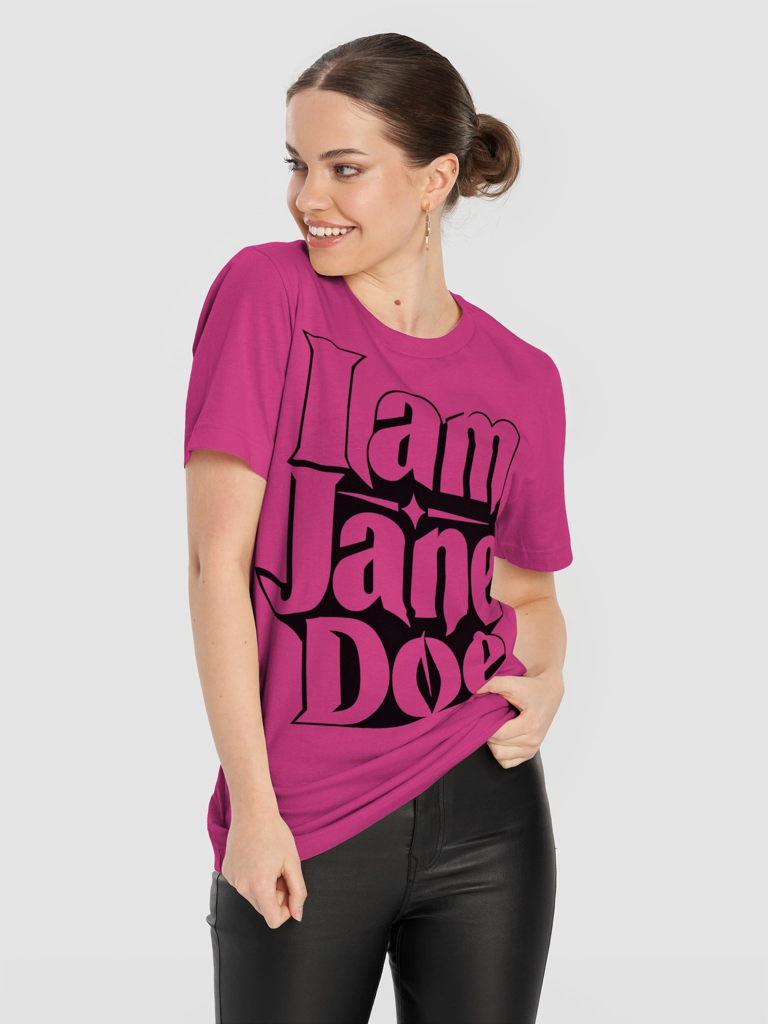 Women Support Survivor I am Jane Doe Supersoft T-shirt product image (11)